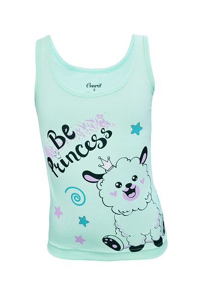 Onurel 5-Piece Lamb Printed Lycra Wide Strap Girl's Athlete