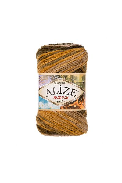 Alize Burcum Batik 5850 Knitting Thread Hand Knitting Threads Vest Cardigan Thread Scarf Sweater Yarn