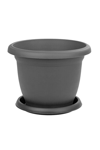 SERİNOVA Ucuzzavm V511 Villa Saksı 45 Litre 2'li Set Antrasit