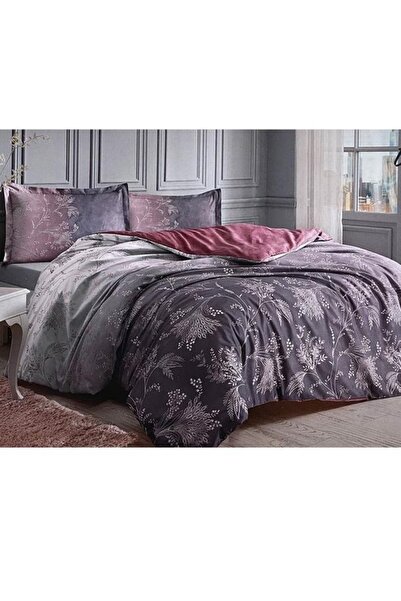 Özdilek Ranforce Nevresim Takımı Tek Kişilik Ditsy Mor