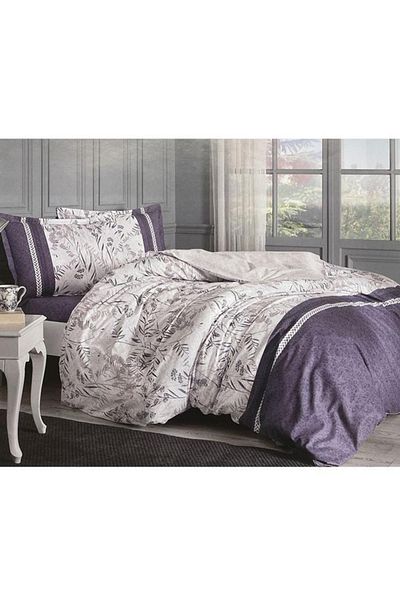 Özdilek Ranforce Duvet Cover Set Single Branch White