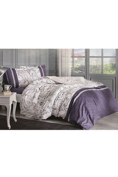 Özdilek Ranforce Duvet Cover Set Single Branch White