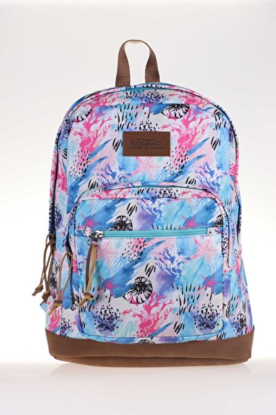 KAUKKO Safari Okul Çantası 42x33x21 Sea Shell (k1331)