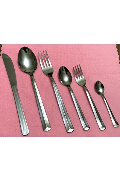 Kardelen Ege 72 Piece Spoon Fork Knife Set for 12 Persons