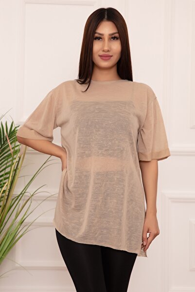 PULLIMM Γυναικείο μπλουζάκι Basic Casual Esp12