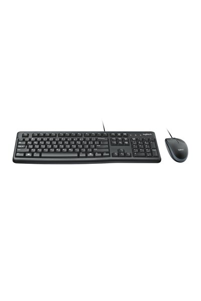 logitech Mk120 Usb Kablolu Klavye - Mouse Set
