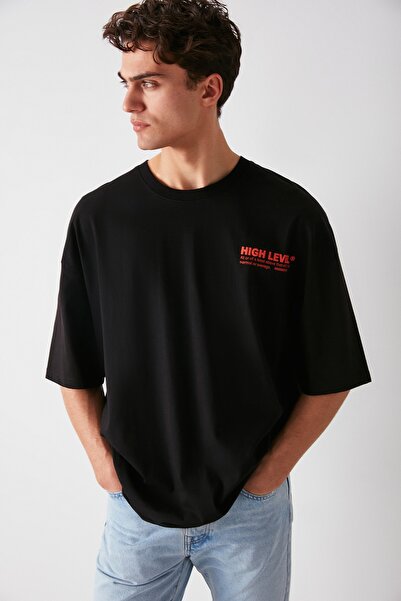 GRIMELANGE T-Shirt - Schwarz - Oversized