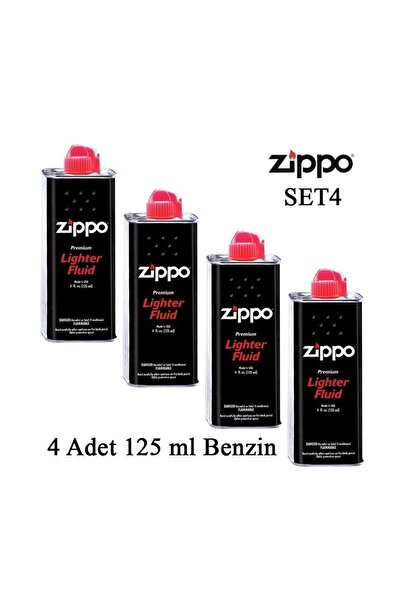 Zippo Çakmak Benzini 4adet