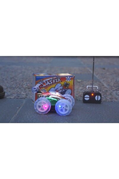 Erdem Oyuncak Dasher Kumandalı Akrobat Takla Atan Araba