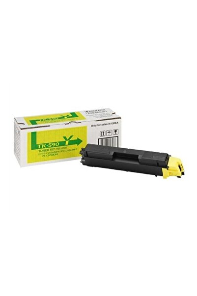 KYOCERA Tk-590y Orjinal Toner Kartuşu ( Fs-c2026mfp (+), Fs-c2126mfp (+)