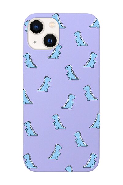 shoptocase Iphone 13 Uyumlu Mavi Ejderha Tasarımlı Lasman Telefon Kılıfı