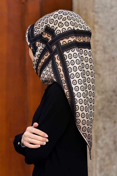Vissona Μεταξωτό κασκόλ Twill