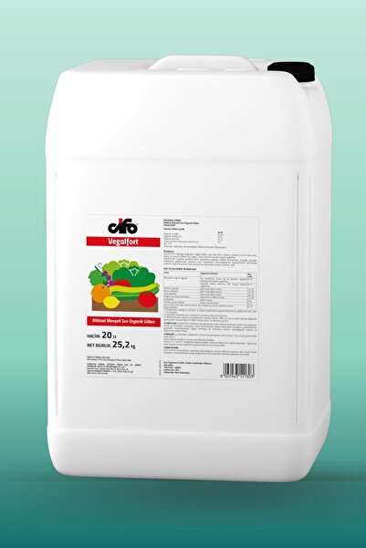 Cifo Vegalfort - Yüksek Organik Madde Içeren Bitkisel Menşeli Sıvı Organik Gü...