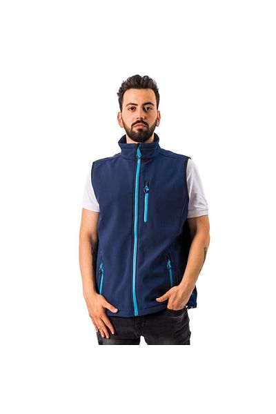 Freecamp Vest Men's Softshell Vest-navy blue
