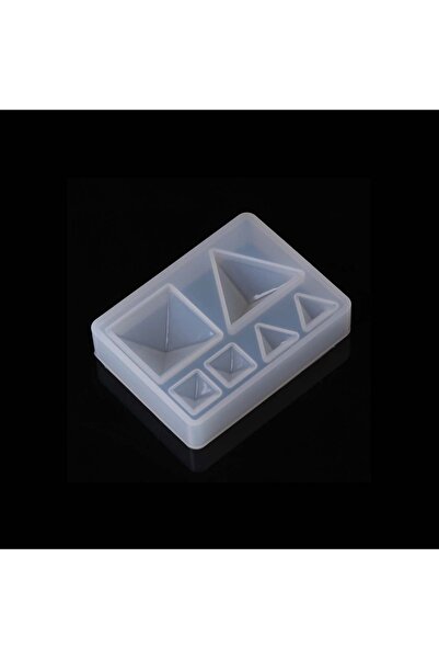 Getshopmini قالب مجوهرات إيبوكسي سيليكون متعدد الأشكال الهرمية