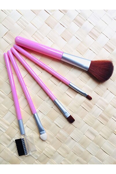 oldskoolbutik Комплект четки за грим от 5 части