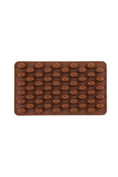 Getshopmini قالب سيليكون لحبوب القهوة موديل الشوكولاتة