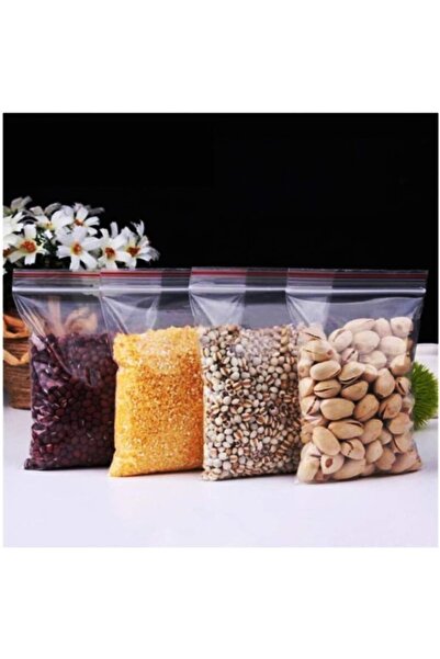 serpa حقيبة زيبلوك حقيبة زيبلوك شفافة 9x11 سم 100 قطعة