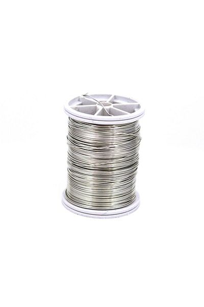 Hdg 0.70 Mm Silver Color Stainless Steel Wire, Steel Flower Wire, Philography Wire - Stainless Steel
