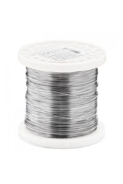 Hdg 0.70 Mm Silver Color Stainless Steel Wire, Steel Flower Wire, Philography Wire - Stainless Steel