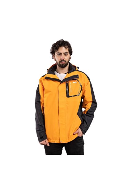 A&C Чоловічий дощовик - помаранчевий