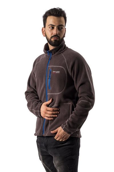 Freecamp Man Full Zipper Fleece Polar-anthracite
