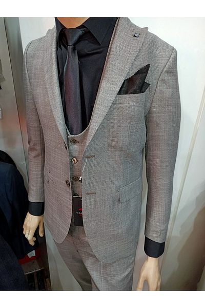 hami Slimfit Vest Suit