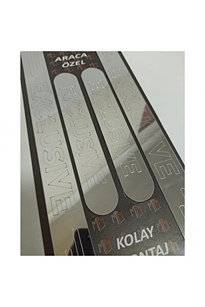 Lazer Store Lada Samara Exclusive Kapı Eşiği + Çamurluk Vent Krom