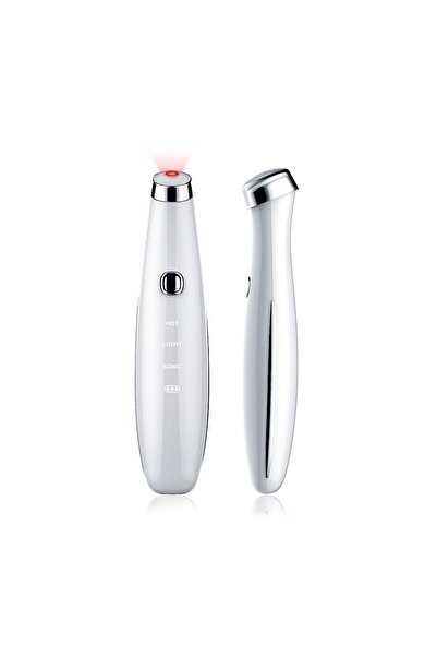 Beauty Box Titreşimli Sıcak Tedavi Led Işık Göz Dudak Masaj Aleti Kırışıklık ...
