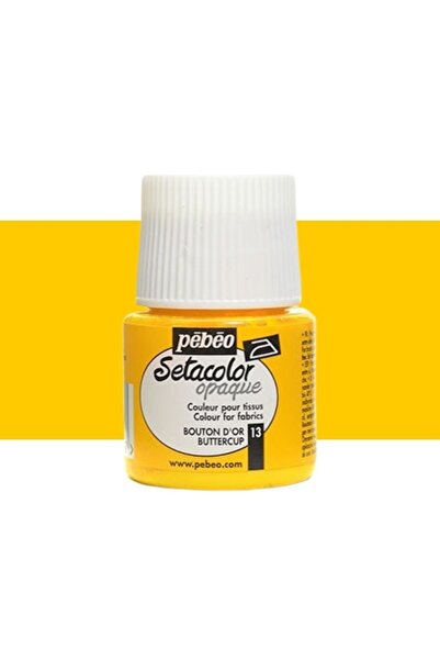 Pebeo Setacolor Opaque Kumaş Boyası (opak) 45ml Buttercup 13
