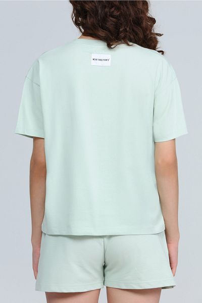 Wear Three Points Green Weekend Oversize T-shirt