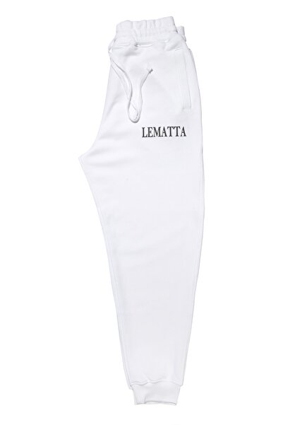 Unisex White Sweatpants