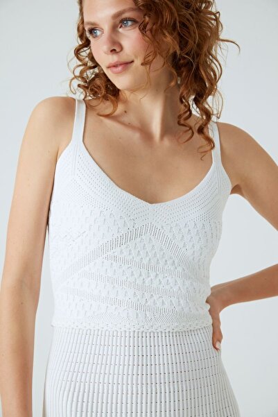 JOIN US Μίνι πλεκτό φόρεμα με λεπτή λαιμόκοψη με λαιμόκοψη