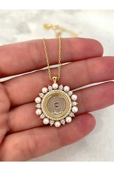 emy by emel luxury silver jewelry incili Esmaül Hüsna Kolye Altın Kaplama 925...