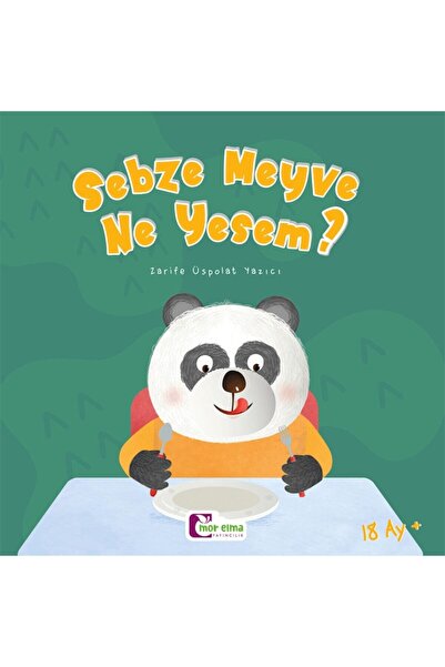 Mor Elma Yayıncılık Sebze Meyve Ne Yesem - Acaba Masal Serisi - Kalın Kitap
