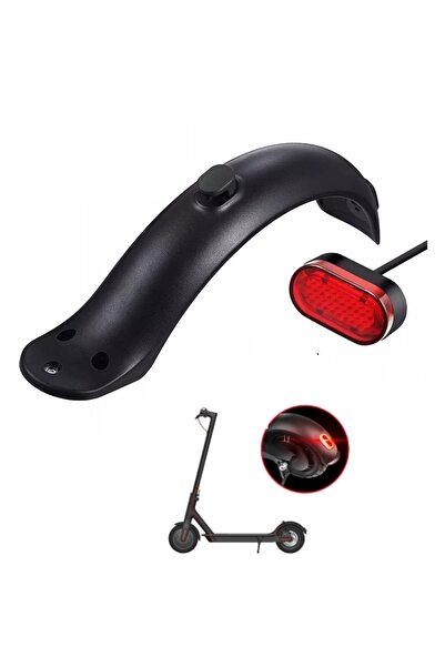 güvenlisepet Xiaomi M365 Uyumlu Stop Fren Lambalı Arka Çamurluk M365 Pro 1s V...