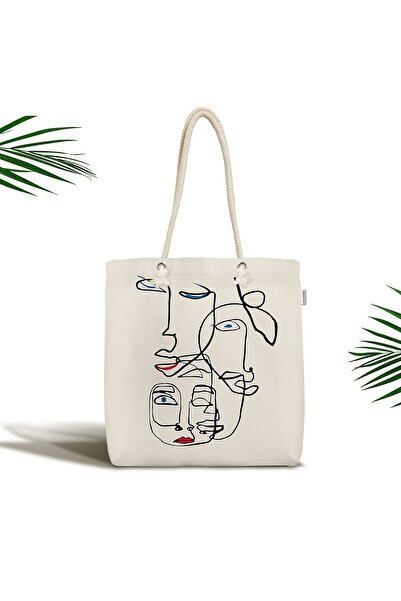 Realhomes Однолінійний олівцевий силуетний декоративний рюкзак з блискавкою