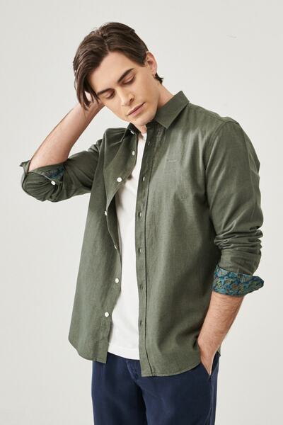 WRANGLER Regular Fit Normal Kesim Uzun Kollu Gömlek
