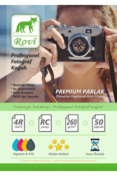 ROVİ Rovi Rapunzel Parlak Fotoğraf Kağıdı 260gsm 50yp 10x15