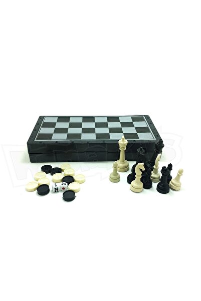 Star Cemşen Manyetik Satranç - Tavla - Dama