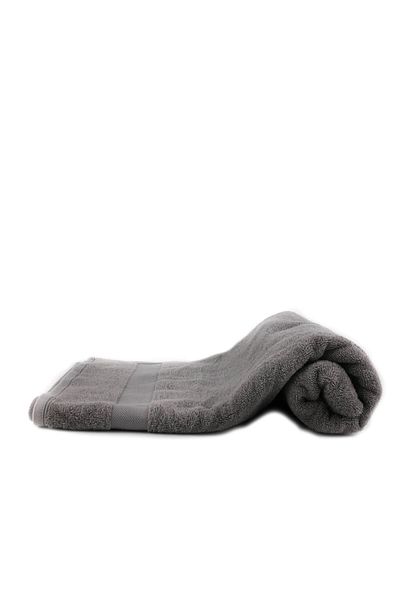 Taka Fabrics Wave 100% Cotton Bath Towel Size 70x140 Cm, Gray