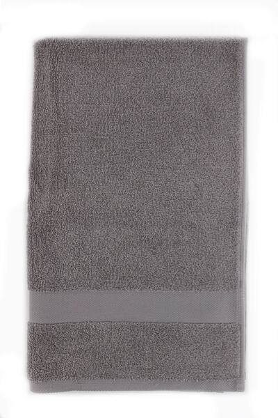 Taka Fabrics Хвиля 100% бавовняний рушник для рук і обличчя, розмір 50x80 см, сірий
