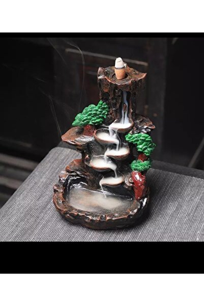 Lina Art hediyelik Dağ Model Geri Akış Tütsülük