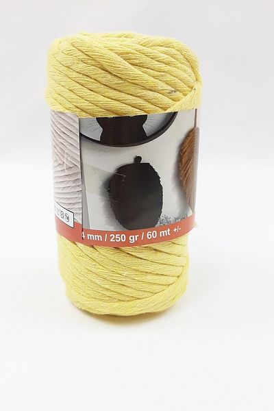 Hobigram Ανοιχτό κίτρινο Twist Crawl Twine – Ειδικό σχέδιο, αξεσουάρ, ποιοτική παραγωγή, εντυπωσιακό στυλ – Σχοινί πλεξίματος –