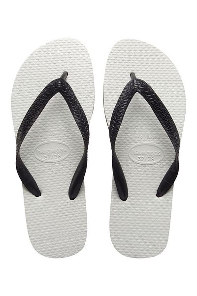 Havaianas Σαγιονάρες Λευκό/μαύρο Λευκό/μαύρο