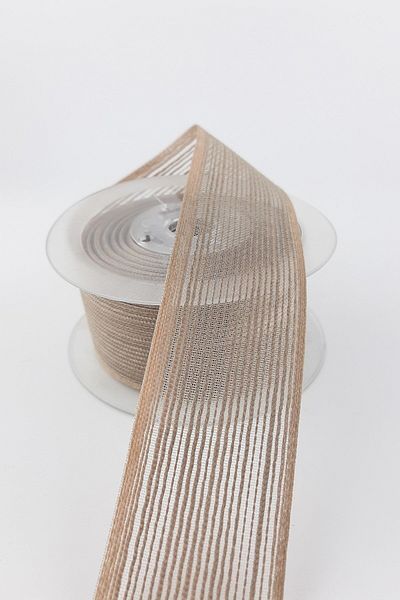 Hobigram Λινή κορδέλα Mink Effect 4 cm – Ειδικό σχέδιο, αξεσουάρ, ποιοτική παραγωγή, εντυπωσιακό στυλ