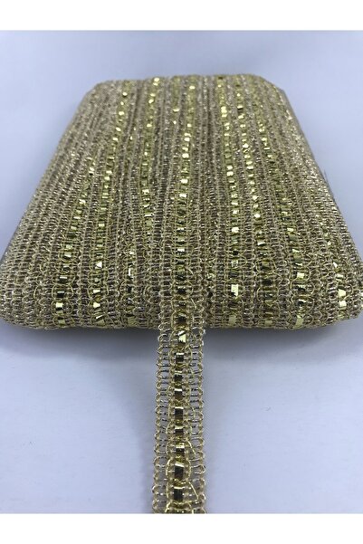 Hobigram 5 Meters for Gold Detailed Decorative Ribbon Packaging Ornament Edge Ornament – Decorative Ribbon
