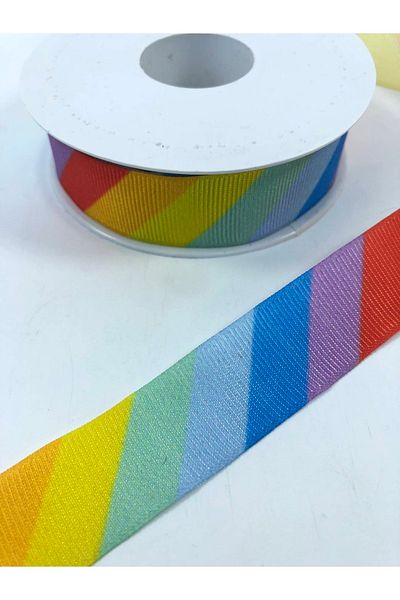 Hobigram Πολύχρωμη κορδέλα Grosgrain με σταυρωτό σχέδιο – Ειδικό σχέδιο, αξεσουάρ, ποιοτική παραγωγή, εντυπωσιακό στυλ