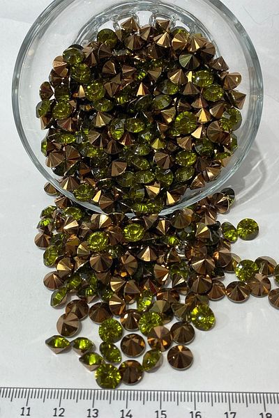 Hobigram Συνδυασμός με υποδοχή Stone Green 1 Pack 50 Pieces – Beads, Chic Design, Γυναικείο αξεσουάρ – Beads