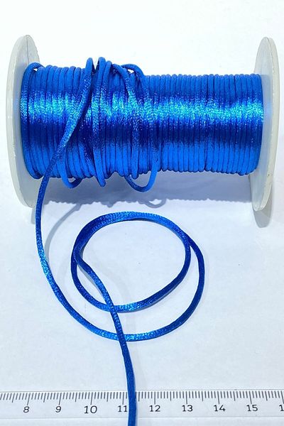 Hobigram Blue Rat Tail Brit Rope 10 μέτρα – Χάντρες, Κομψό Σχέδιο, Γυναικείο Αξεσουάρ – Χάντρες